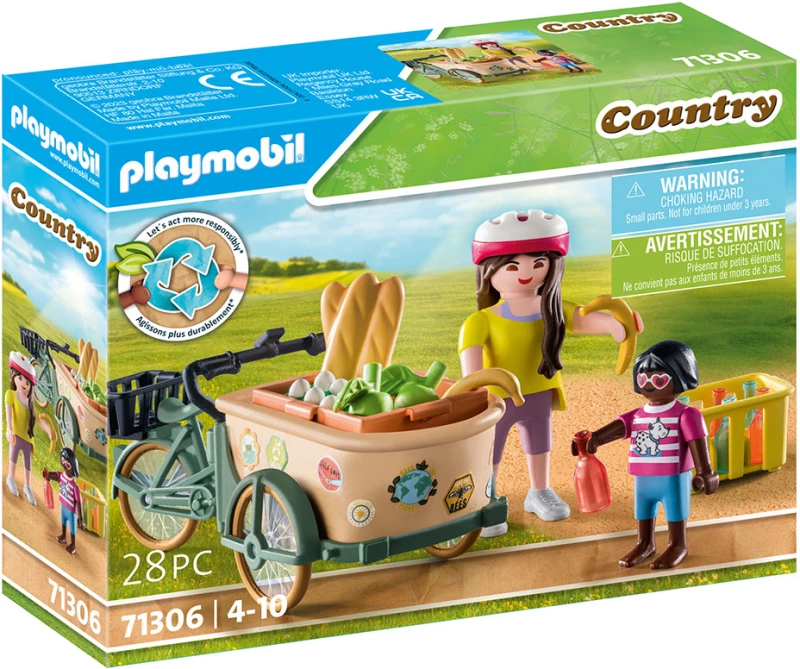 PLAYMOBIL COUNTRY ΑΓΡΟΤΙΚΟ CARGO BIKE (#71306)