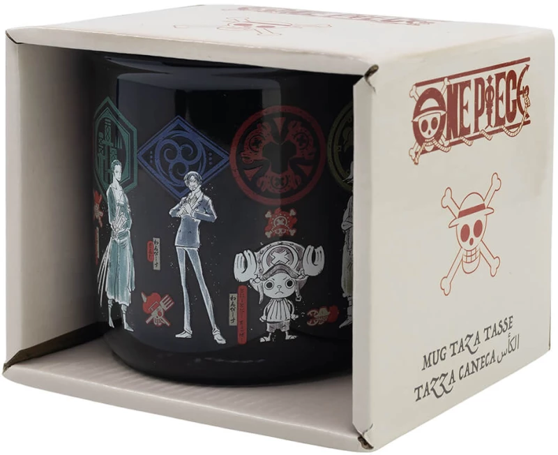 ΚΕΡΑΜΙΚΗ ΚΟΥΠΑ ΠΡΩΙΝΟΥ 414ml ONE PIECE ΣΕ ΚΟΥΤΙ ΔΩΡΟΥ (#ST00520)