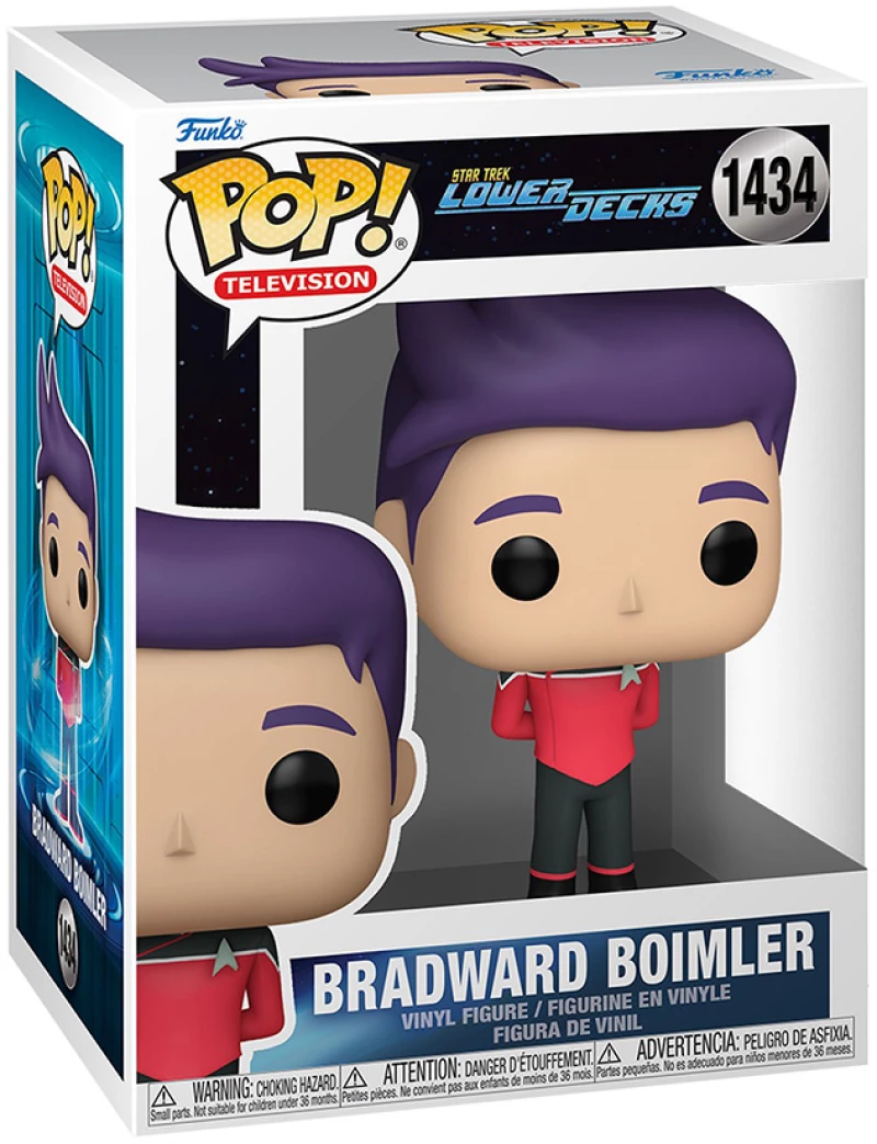 FUNKO POP! TELEVISION STAR TRECK LOWER DECKS ΦΙΓΟΥΡΑ ΒΙΝΥΛΙΟΥ BRADWARD 1434 (#089163)