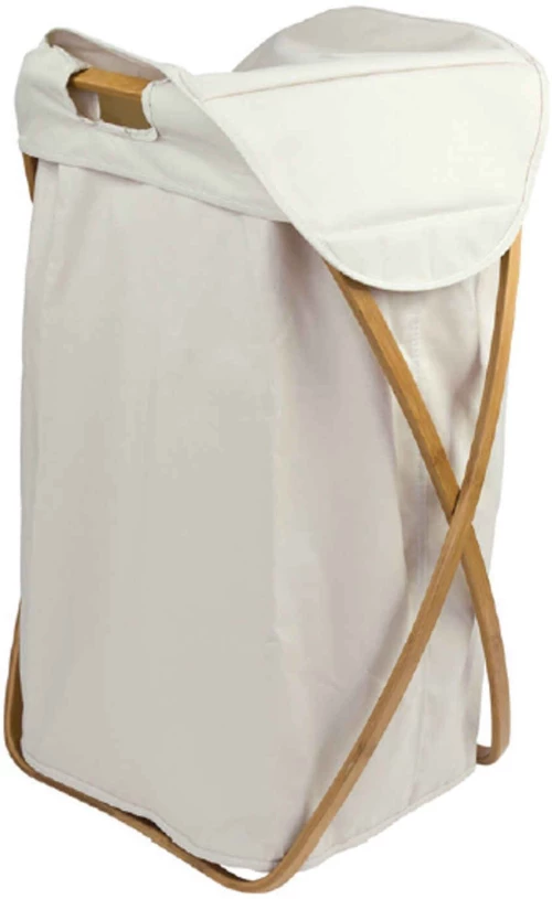 Καλάθι Απλύτων Owly Single 05074.003 Beige 39X46X66 cm Bamboo-Πολυέστερ
