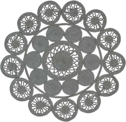 Χαλί Alyssa Silver 2B Carpet Couture 162X162cm Round