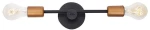 Φωτιστικό Τοίχου Sticks II 6267 Black-Copper Nowodvorski Μέταλλο