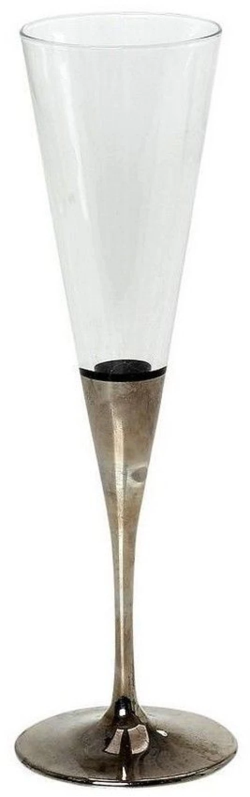 Ποτήρι Σαμπάνιας V-Line 4 5Χ22 Rab122K6 5Χ22 5cm Platinum Espiel Γυαλί