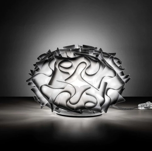 Επιτραπέζιο Φωτιστικό Veli Charcoal Slamp Αλουμίνιο,Πολυπροπυλένιο