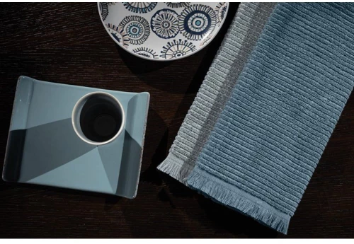 Πετσέτες Κουζίνας Tissus (Σετ 2τμχ) Navy Blue Guy Laroche 40x60cm 100% Βαμβάκι