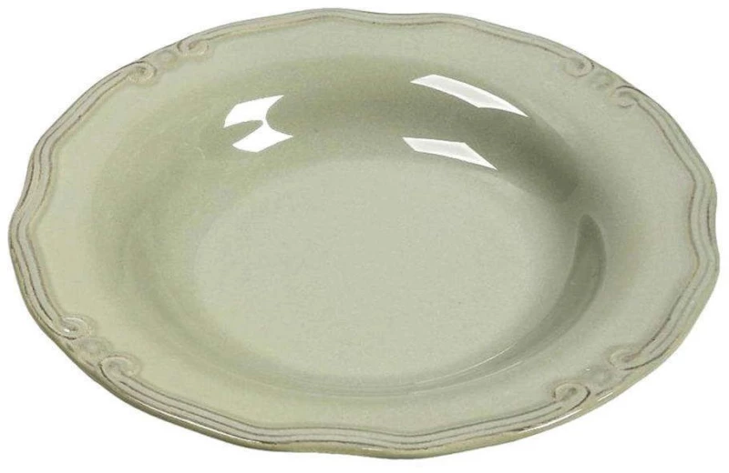 Πιάτο Βαθύ Tiffany RSL102K6 Φ24cm Mint Espiel Κεραμικό