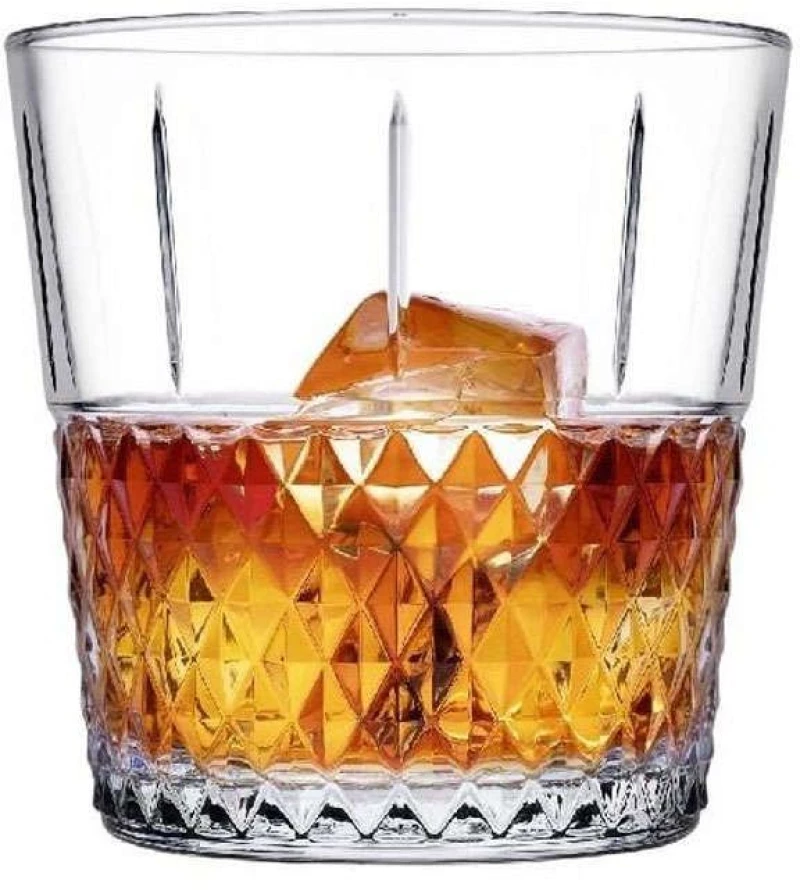Ποτήρι Για Ουίσκι Highness SP520084K4 390ml Clear Espiel Γυαλί