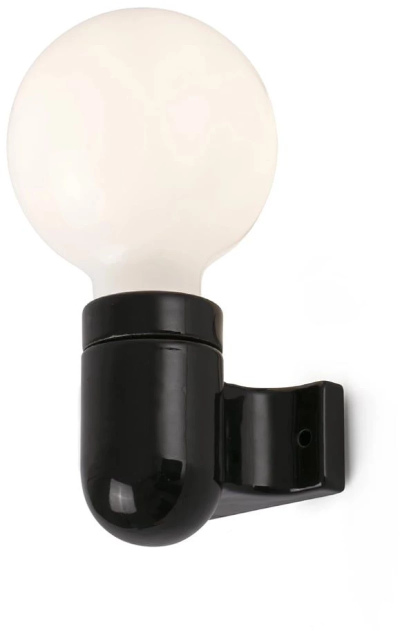 Φωτιστικό Τοίχου Sera 62303 E27 max 15W Black Faro Barcelona