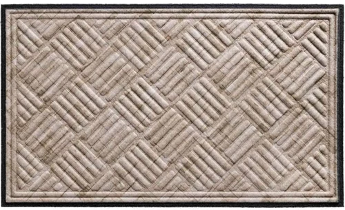 Πατάκι Εισόδου Amaron Reed 001 45x75cm Beige Sdim 45X75