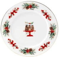Πιάτο Φρούτου Christmas Magic 06.240.03 Φ21cm Multi Cryspo Trio