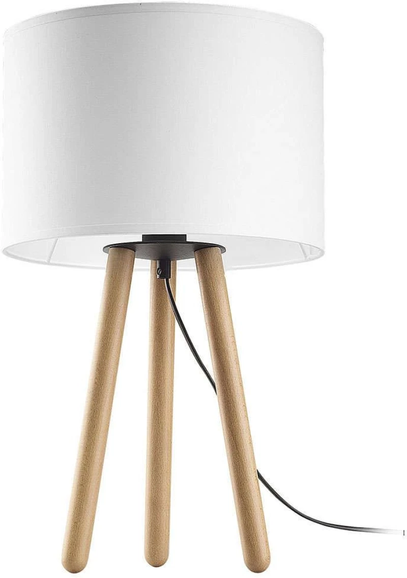 Φωτιστικό Επιτραπέζιο Tokyo 5290 1xΕ27 15W Φ30cm 46cm White TK Lighting