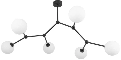 Φωτιστικό Οροφής Fairy 4856 6xG9 6W 10,5x55cm Black TK Lighting