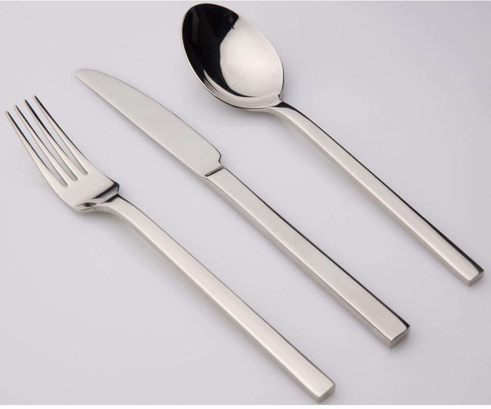 Μαχαιροπίρουνα Σε Βαλίτσα Neon (Σετ 24Τμχ) 03365 Black-Inox Dinox 24 τμχ Ανοξείδωτο,Ξύλο