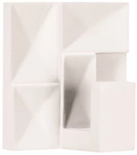 Κρεμάστρα Μπάνιου Brinkle 5x5cm White Kleine Wolke Πολυρεσίνη