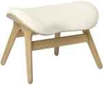 Σκαμπό Ottoman Teddy Bear 5573C5573-6 63x50x43cm Oak-White Umage