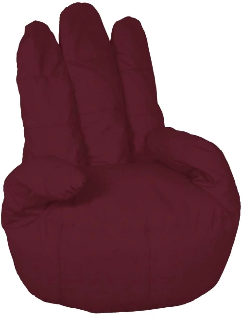 Πουφ Glover Bordo 90X85X100