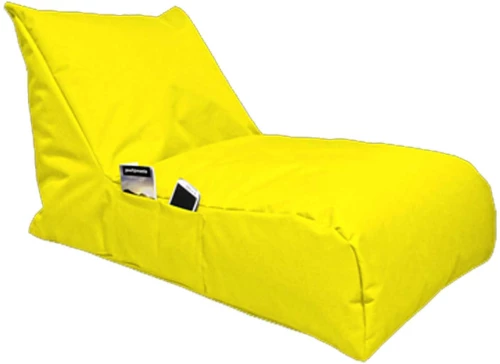 Πουφ Pogo Yellow 60X100X60
