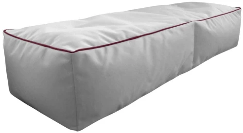 Πουφ Σκαμπό Plank L.Grey 150X50X30