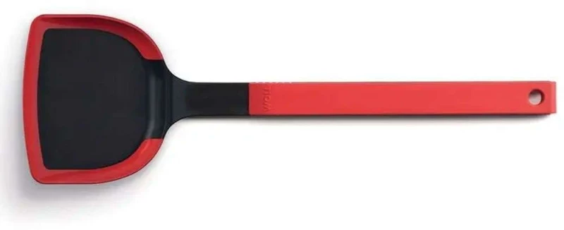 Σπάτουλα Μαγειρικής Cook it KU002 32,5cm Red-Black Woll Σιλικόνη