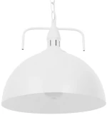 Φωτιστικό Οροφής Larkin White 01174 GloboStar Μέταλλο