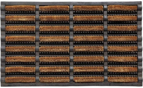 Πατάκι Εισόδου Mudbuster 005 Natural 45X75cm Beige-Black Sdim 45X75