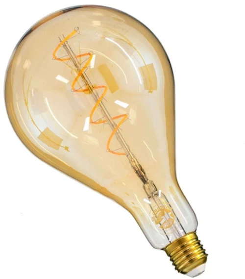 Λαμπτήρας Led Soft Spiral Filament 99164 PS30 E27 6W Dimmable Honey GloboStar 6W