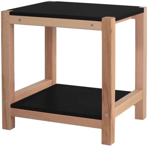 Τραπεζάκι Βοηθητικό Triventi TRIVENTISSTBLACK 40x35x40cm Black