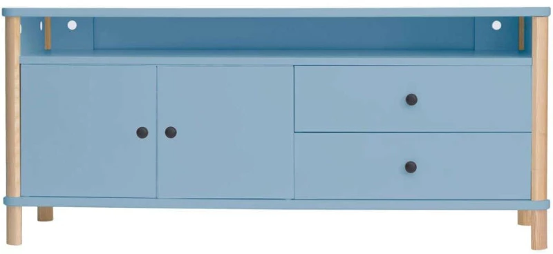 Έπιπλο Τηλεόρασης Ashme ASHMETV13 140x45x60cm Light Blue