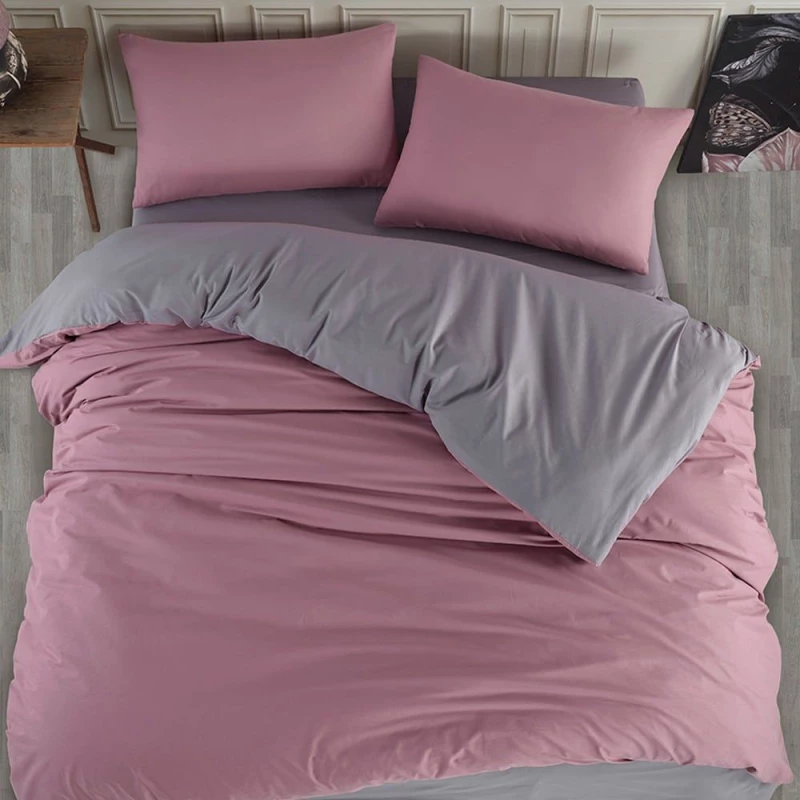 Παπλωματοθήκη Next 3195 (Σετ 3τμχ) Pink Nexttoo Υπέρδιπλο 235x250cm 100% Βαμβάκι