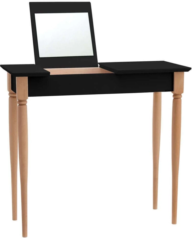 Τουαλέτα Με Καθρέπτη Mamo S MAMOTSBEBLACK 65x35x74cm Black-Beech