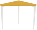 Γραφείο Γωνιακό Naja NAJAOWH5 114x85x75cm Yellow-White