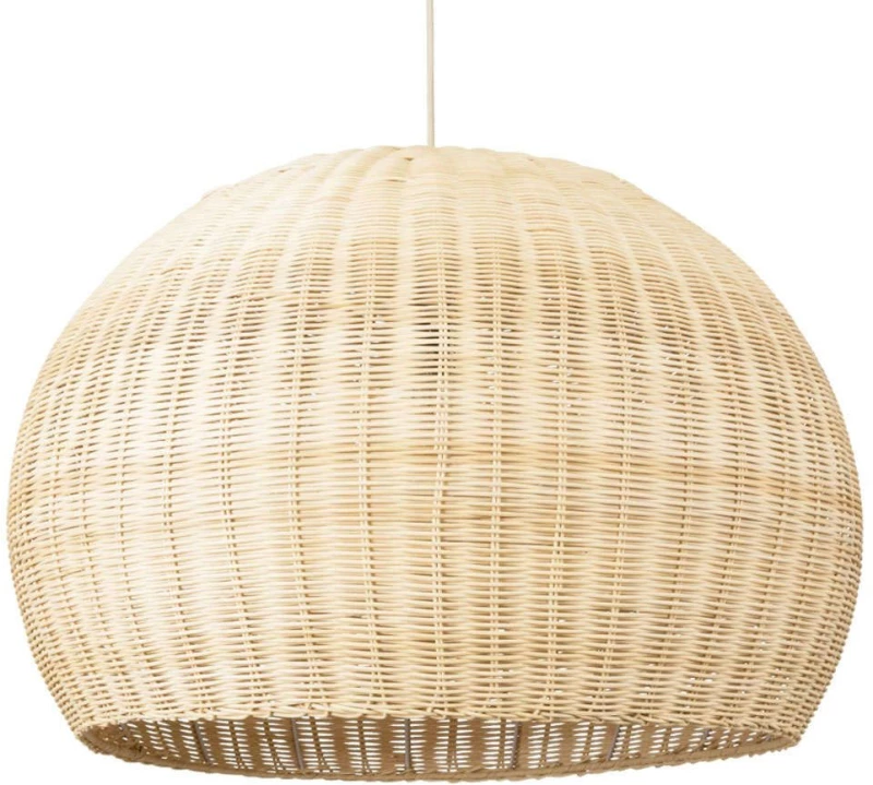 Φωτιστικό Οροφής Raito Boho 01825 Φ60x40cm 1xE27 Beige GloboStar