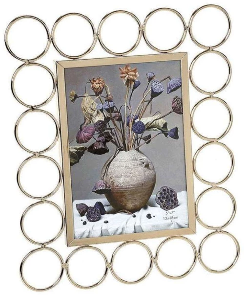 Κορνίζα FAM205 13x18cm Gold Espiel Μέταλλο