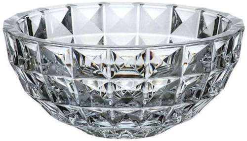 Διακοσμητικό Μπωλ Diamond CTB03100402 28cm Clear Από Κρύσταλλο Βοημίας Κρύσταλλο