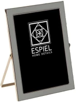 Κορνίζα FAM607 15x20cm Gold-Grey Espiel Μέταλλο