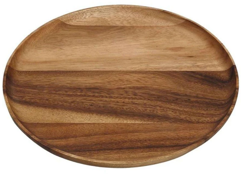 Πλατώ Σερβιρίσματος BAG104 Φ30x1,5cm Natural Espiel Ξύλο