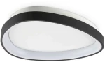 Φωτιστικό Οροφής - Πλαφονιέρα Gemini 328027 42,5x6,5cm Led 3000lm 23W 3000K Black Ideal Lux