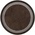 Σουπλά Seljuk (Σετ 4Τμχ) 790PYN1139 36x36cm Wenge Hermia Ξύλο