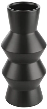 Βάζο Κεραμικό Sasebo 421031 11x25cm Black Eglo Κεραμικό