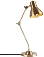 Φωτιστικό Γραφείου Mixed 942FLG1806 16x27x55cm E14 40W Gold Opviq