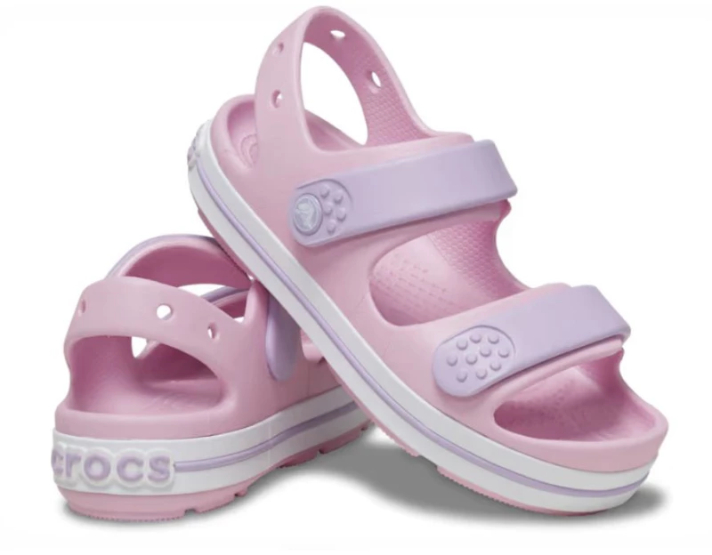 CROCS CROCBAND CRUISER SANDAL T BALLERINA-LAVENDER (#209424-84I)