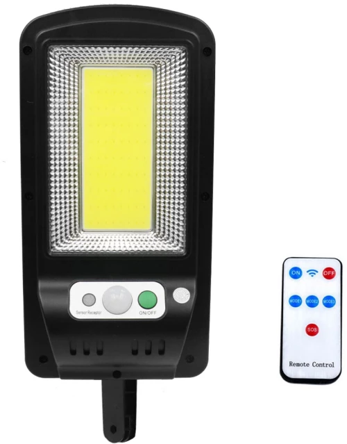 LED Αδιάβροχο Ηλιακό Επιτοίχιο Φωτιστικό με Ανιχνευτή Κίνησης Jortan JT-TYCOB-50W