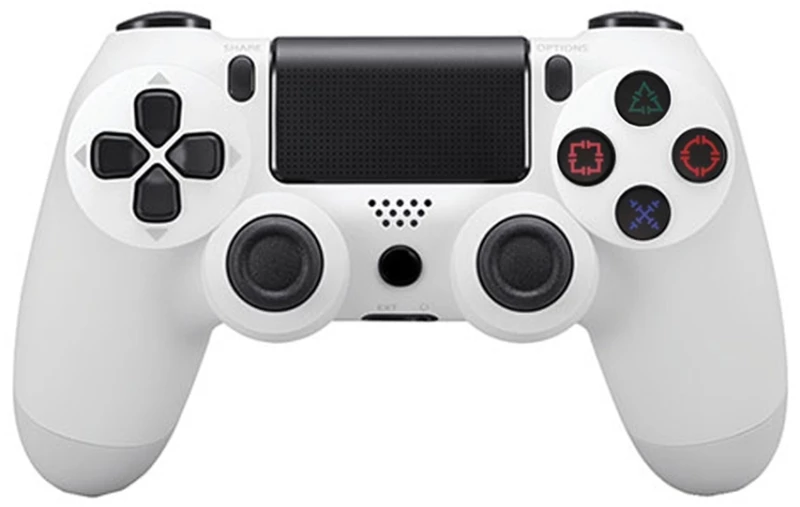 Ασύρματο Gamepad - Χειριστήριο για PS4 και PC Doubleshock 4 Λευκό