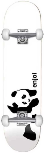 ENJOI Whitey Panda FP Complete Skateboard 7.75' - Λευκό