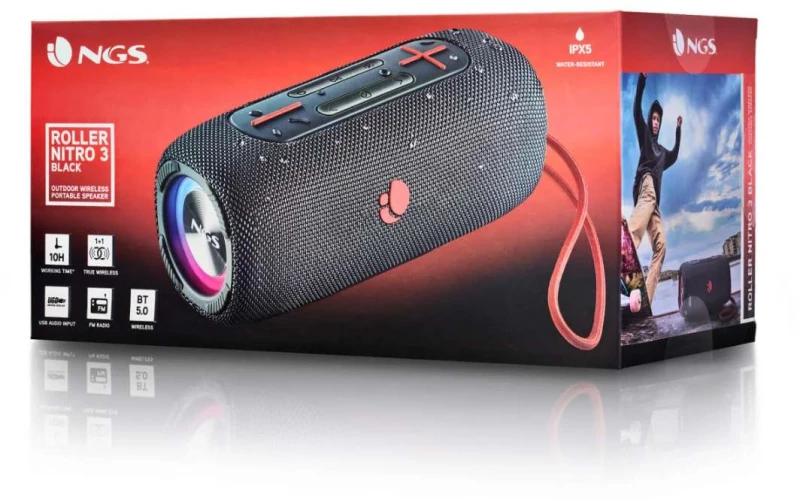 NGS Roller Nitro 3 #ROLLERNITRO3BLACK