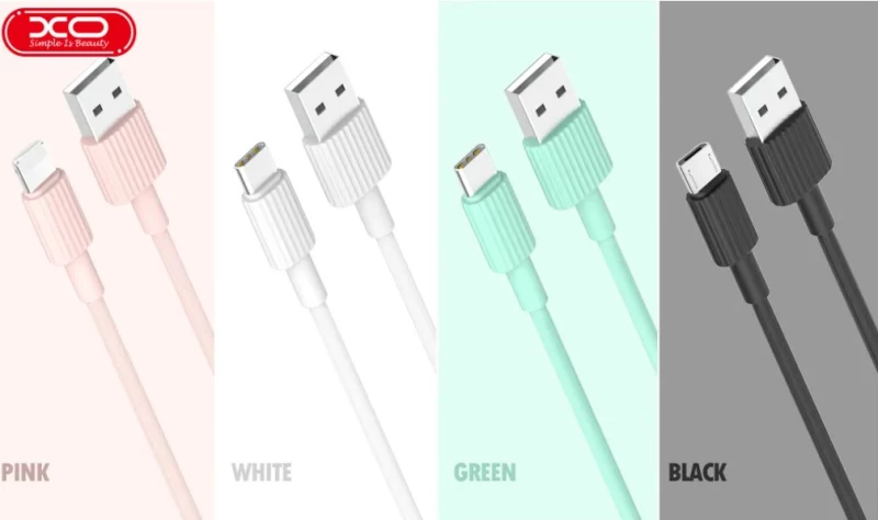 Xo nb156 usb καλώδιο for micro μαύρο