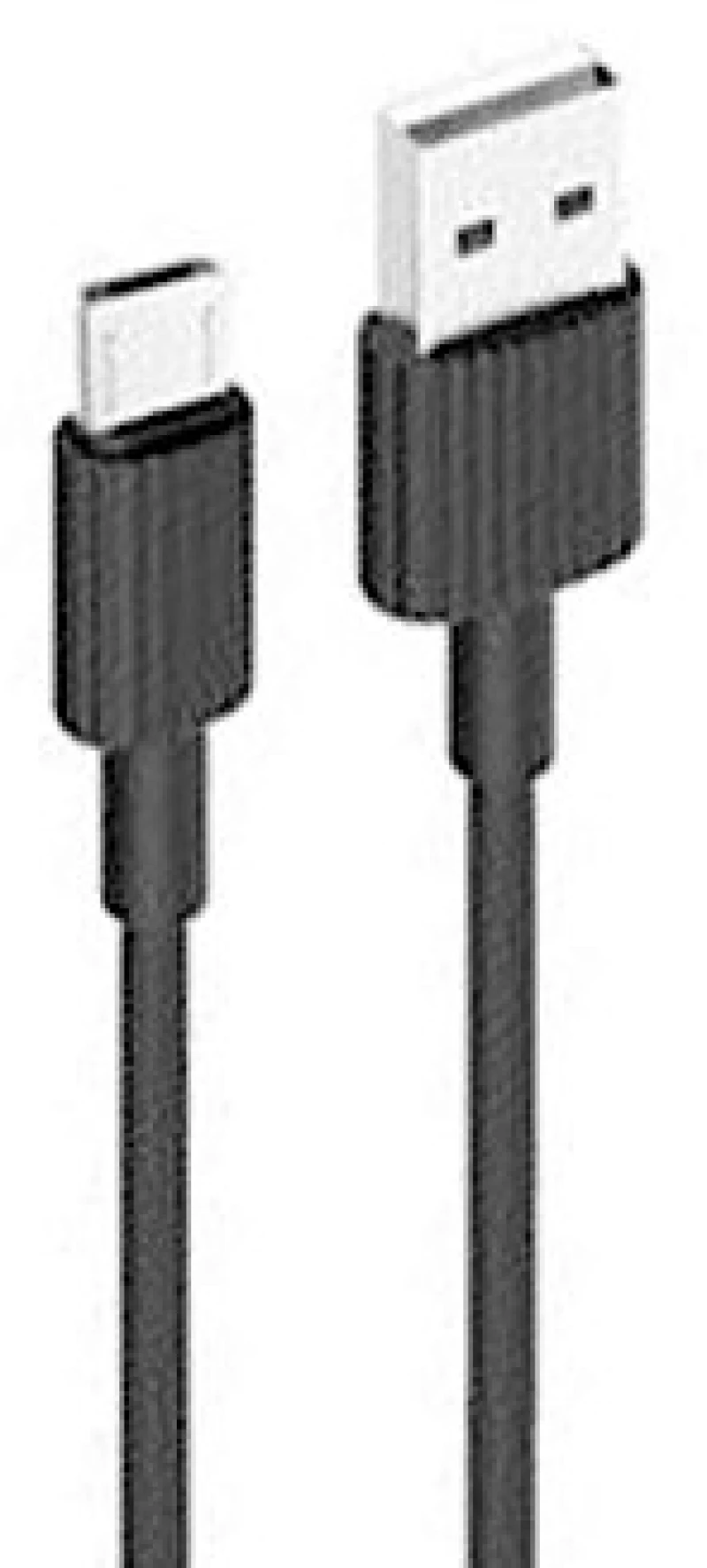 Xo nb156 usb καλώδιο for micro μαύρο