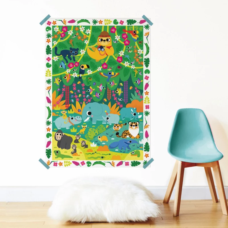 My Creative Poster - Ζούγκλα - Poppik