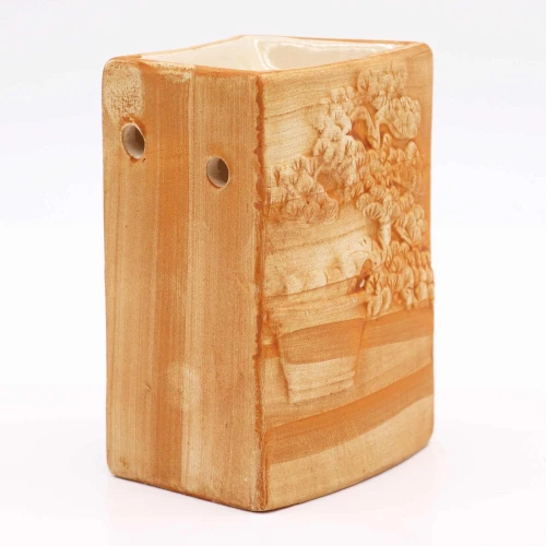 Αρωματιστής Hand Painted Bonsai Oil & Wax Burner Sand 10,5cm