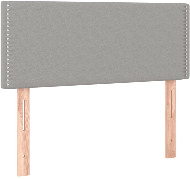 ΚΡΕΒΑΤΙ BOXSPRING ΜΕ ΣΤΡΩΜΑ ΑΝΟΙΧΤΟ ΓΚΡΙ 90X200 ΕΚ. ΥΦΑΣΜΑΤΙΝΟ 3126133